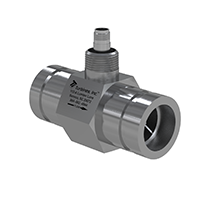 TMG Series 2 Inch (in) Meter Inside Diameter (ID) Gas Flowmeter with Grooved Ends