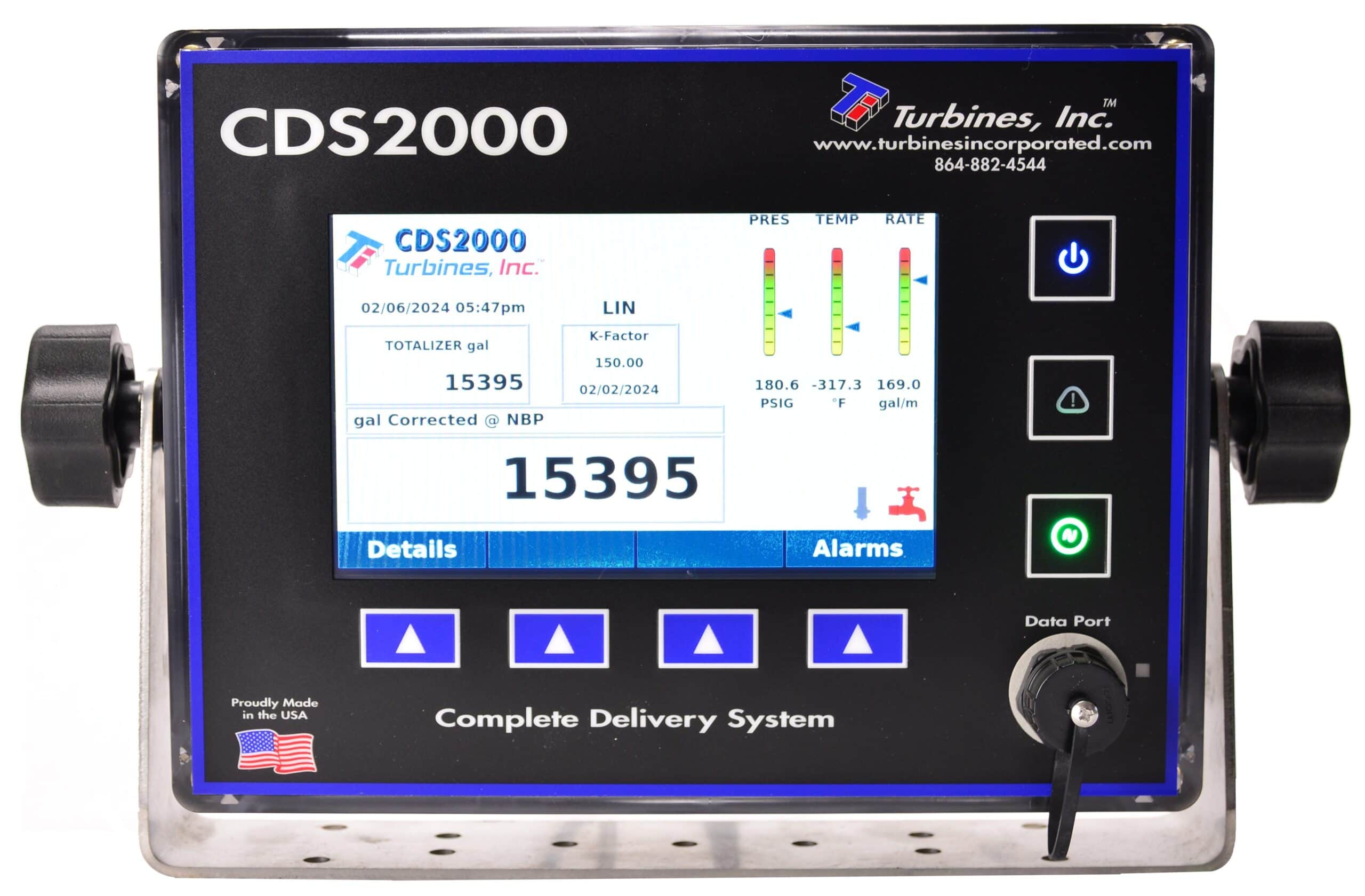 CDS2000 – Cryogenic Flow Totalizer